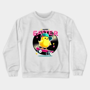 easter peeps vinyl Crewneck Sweatshirt